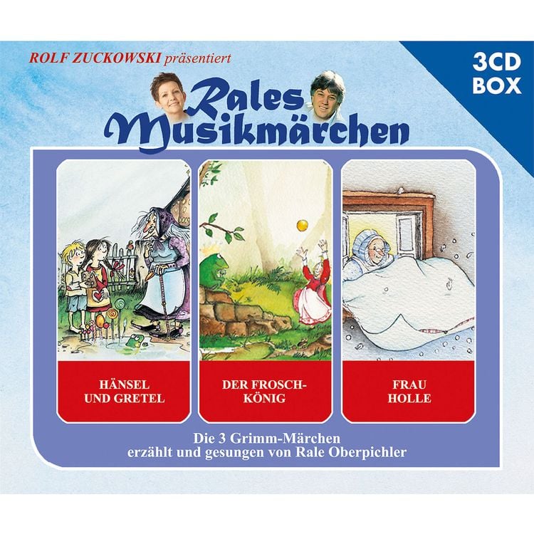 Bild vom Artikel Rales Musikmärchen - 3-CD Liederbox Vol. 1 vom Autor Wilhelm Grimm