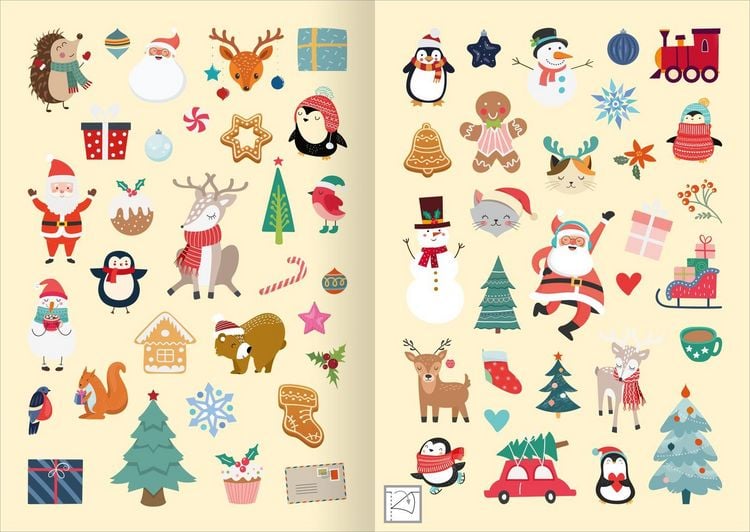 Produktbild: Weihnachtssticker
