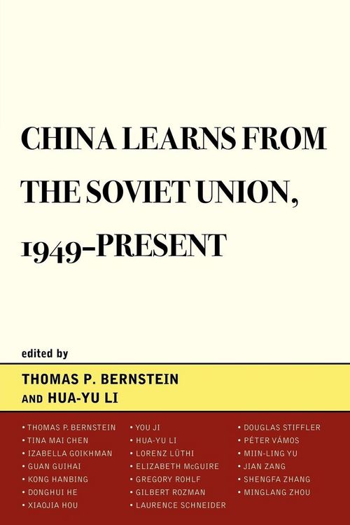Produktbild: China Learns from the Soviet Union, 1949-Present
