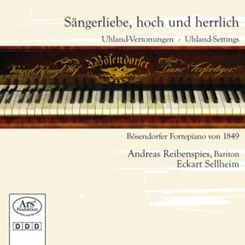 Produktbild: S&auml;ngerliebe,hoch und herrlich-Uhland-Vertonungen