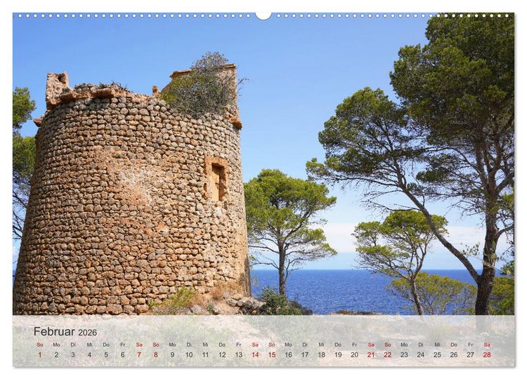 Produktbild: Cala Deia - Mallorcas Traumbucht (Wandkalender 2026 DIN A2 quer), CALVENDO Monatskalender
