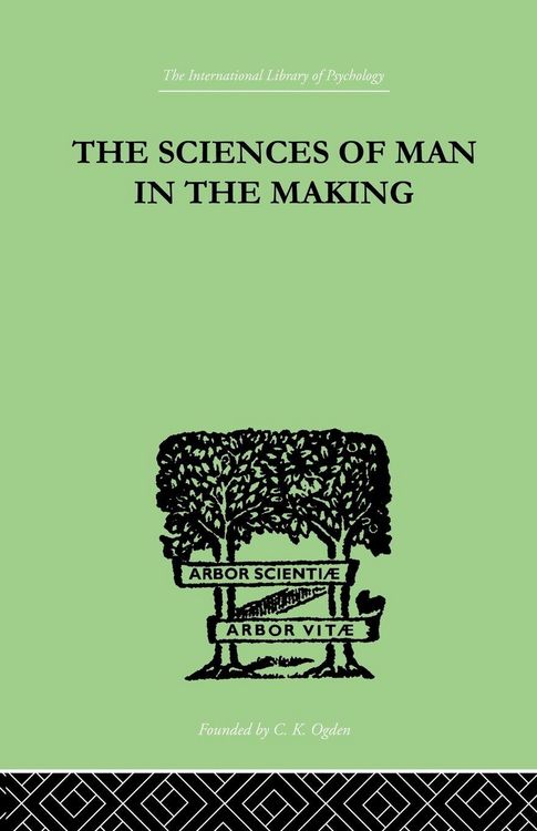Produktbild: The Sciences Of Man In The Making