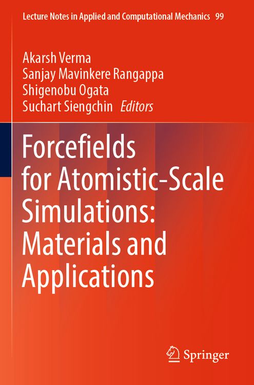 Produktbild: Forcefields for Atomistic-Scale Simulations: Materials and Applications