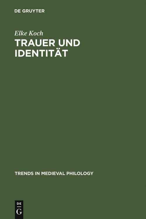 Produktbild: Trauer und Identit&auml;t