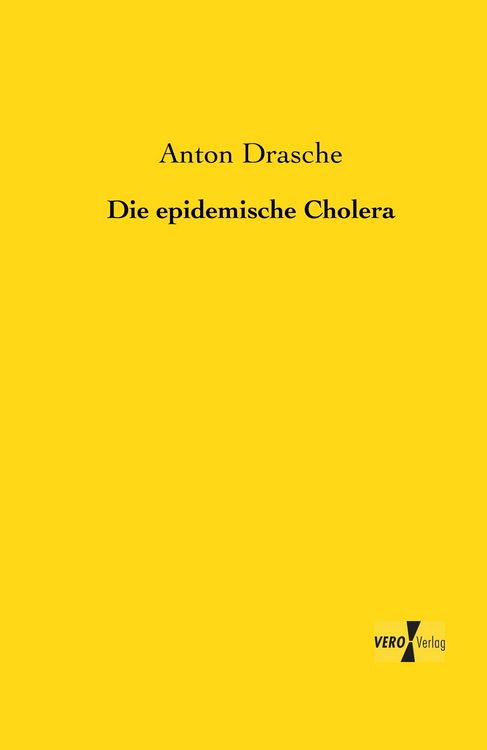 Produktbild: Die epidemische Cholera