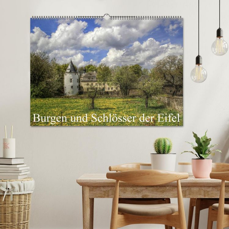 Produktbild: Burgen und Schl&ouml;sser der Eifel (Wandkalender 2026 DIN A2 quer), CALVENDO Monatskalender