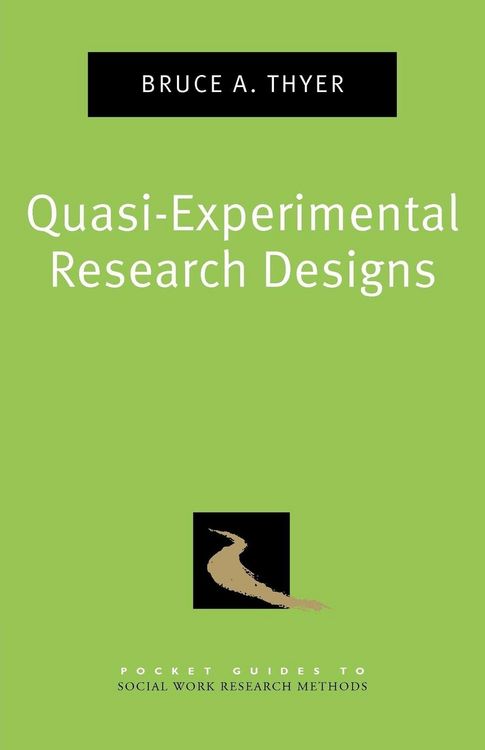 Produktbild: Quasi-Experimental Research Designs