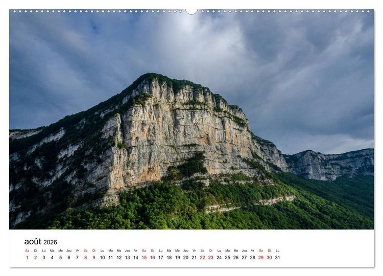 Produktbild: Les chemins du Vercors (Calendrier mural 2026 DIN A2 vertical) calendrier de bureau