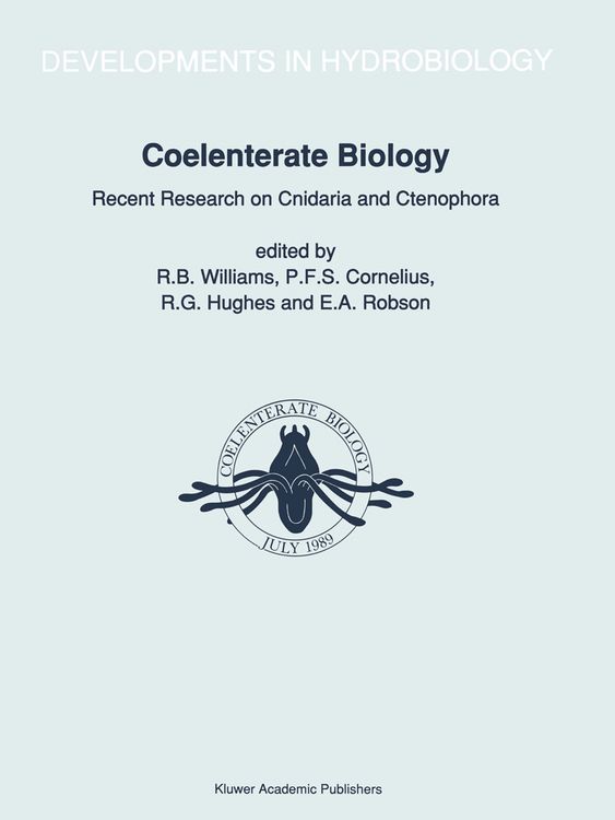 Produktbild: Coelenterate Biology: Recent Research on Cnidaria and Ctenophora