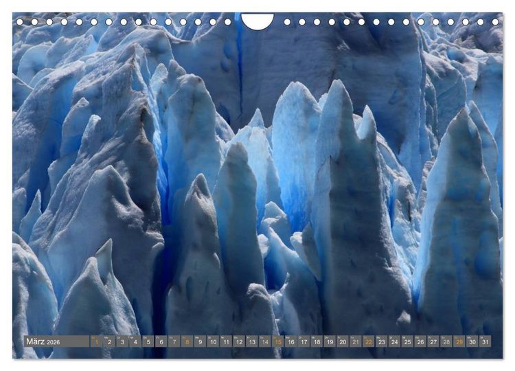 Produktbild: Patagonien, Gletscher, Berge und unendliche Weiten (Wandkalender 2026 DIN A4 quer), CALVENDO Monatskalender
