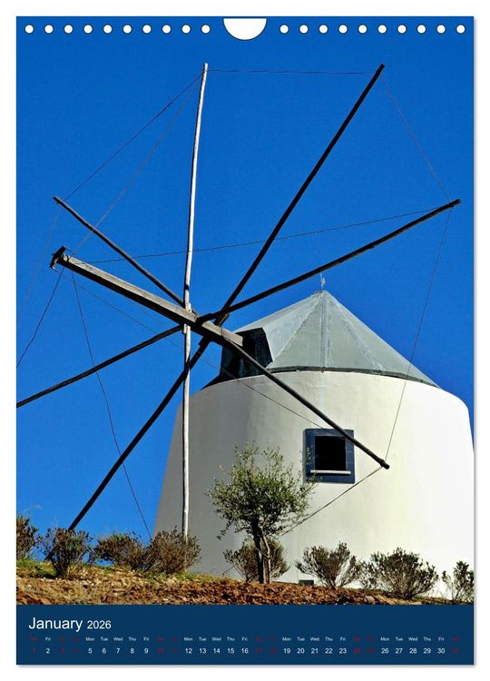 Produktbild: Pure Algarve (Wall Calendar 2026 DIN A4 portrait), CALVENDO 12 Month Wall Calendar