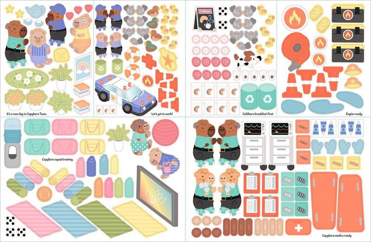 Produktbild: Cutie Stickering Capybara Rescue