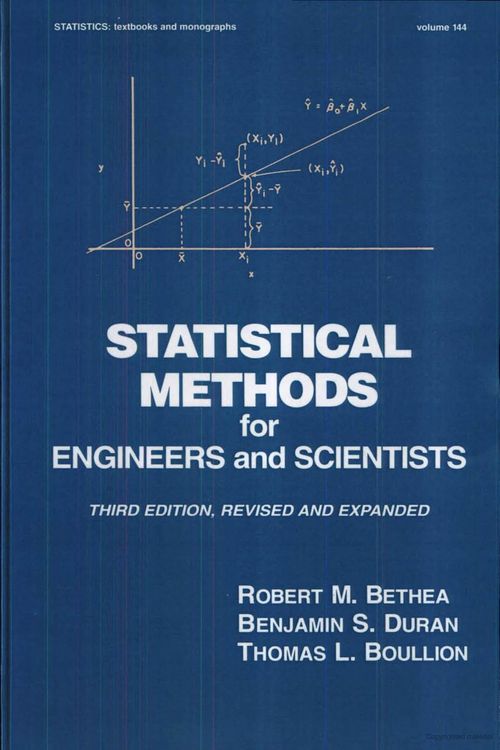 Produktbild: Statistical Methods for Engineers and Scientists