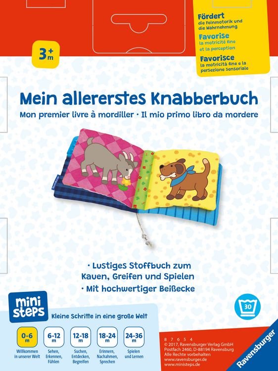 Produktbild: Ministeps: Mein allererstes Knabberbuch