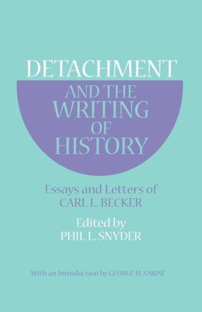 Produktbild: Detachment and the Writing of History