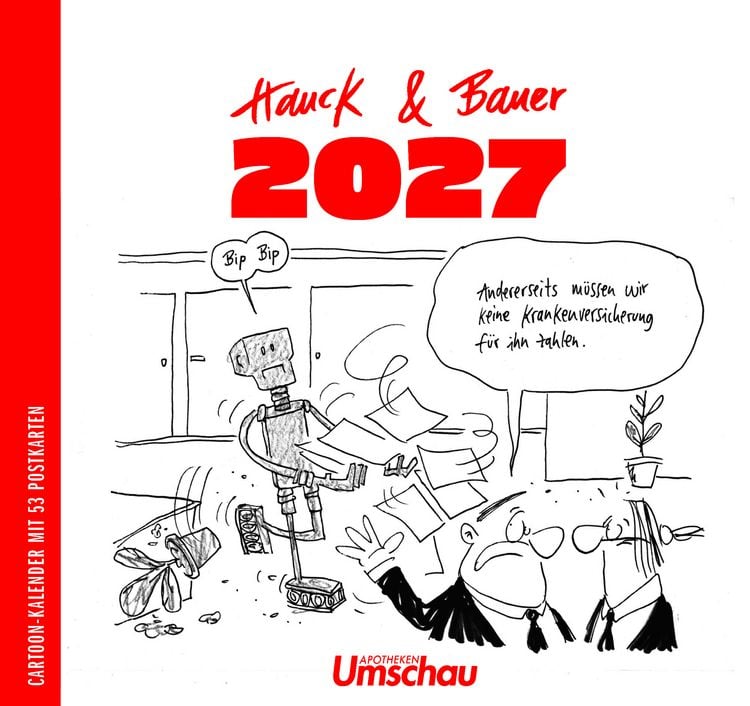 Produktbild: Hauck & Bauer Postkartenkalender 2027