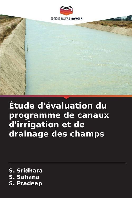 Produktbild: &Eacute;tude d'&eacute;valuation du programme de canaux d'irrigation et de drainage des champs