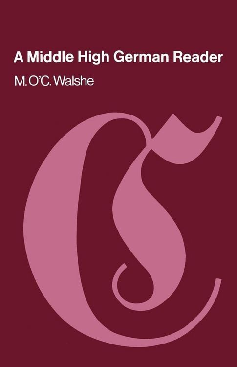 Produktbild: A Middle High German Reader