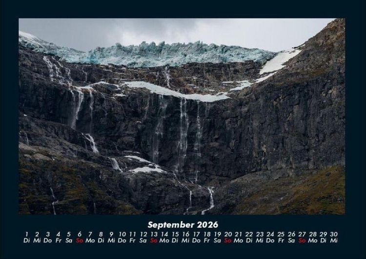 Produktbild: Wasserf&auml;lle 2026 Fotokalender DIN A4