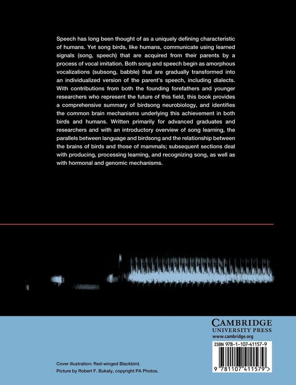 Produktbild: Neuroscience of Birdsong