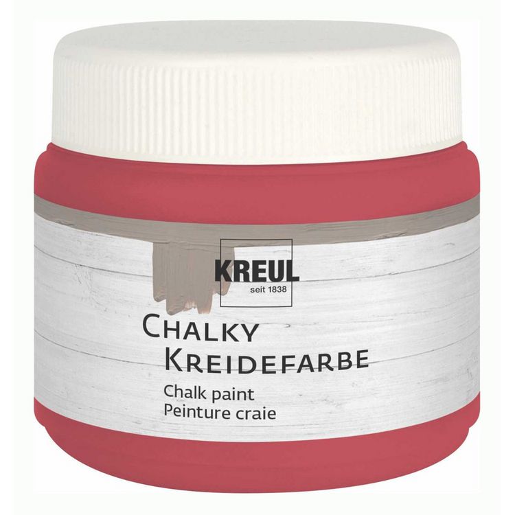 Produktbild: KREUL Chalky Kreidefarbe Cozy Red 150ml