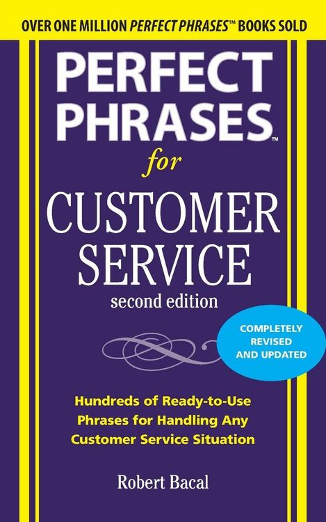 Produktbild: Perfect Phrases for Customer Service, Second Edition