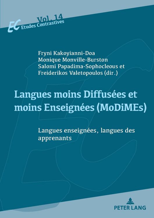 Produktbild: Langues moins Diffus&eacute;es et moins Enseign&eacute;es (MoDiMEs)/Less Widely Used and Less Taught languages