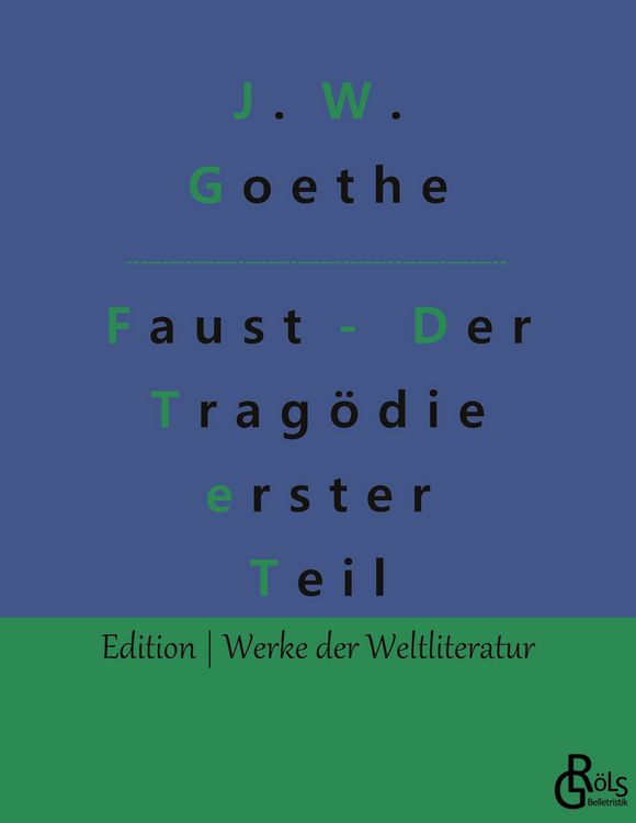 Produktbild: Faust - Der Trag&ouml;die erster Teil