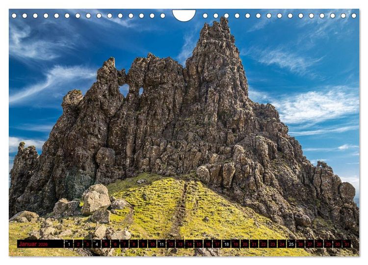 Produktbild: Raue Sch&ouml;nheit - Isle of Skye (Wandkalender 2026 DIN A4 quer), CALVENDO Monatskalender