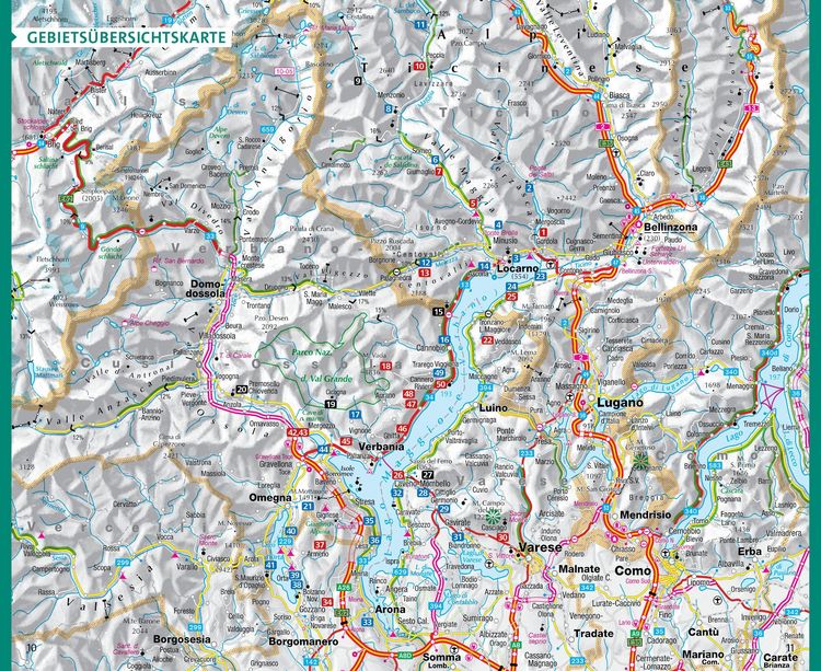Produktbild: K&uuml;mmerly+Frey Wanderf&uuml;hrer Lago Maggiore