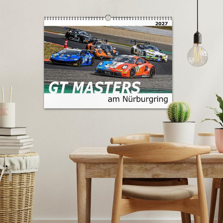Produktbild: GT Masters am N&uuml;rburgring (Wandkalender 2027 DIN A3 quer), CALVENDO Monatskalender