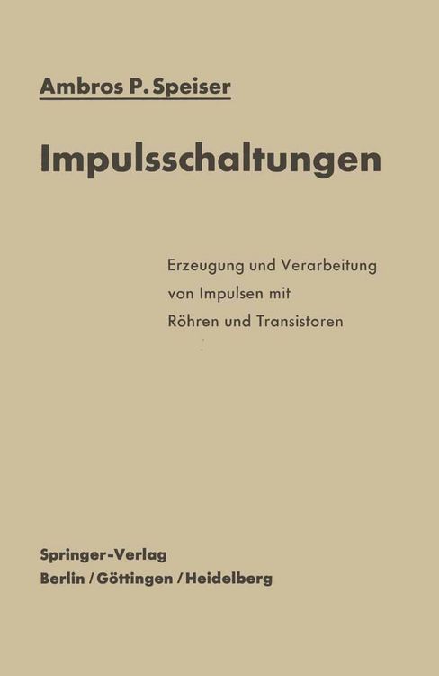 Produktbild: Impulsschaltungen