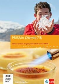 Produktbild: PRISMA Chemie. Arbeitsbl. mit CD-ROM 7/8. Schulj. BW