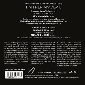 Produktbild: Mozart: Haffner-Akademie