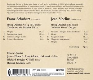 Produktbild: Der Tod und das M&auml;dchen/Streichquartett op.56