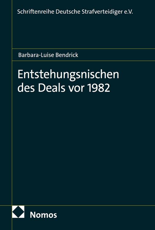 Produktbild: Entstehungsnischen des Deals vor 1982
