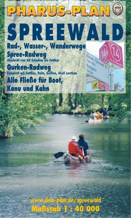 Produktbild: Pharus-Plan Spreewald 1:40000