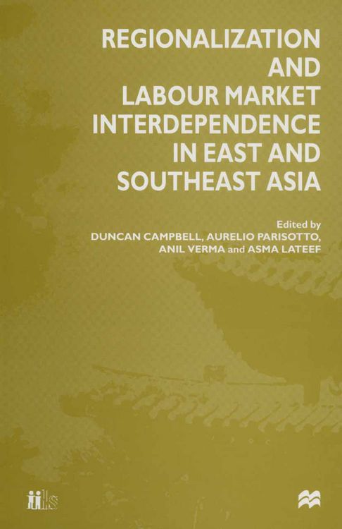 Produktbild: Regionalization and Labour Market Interdependence in East and Southeast Asia