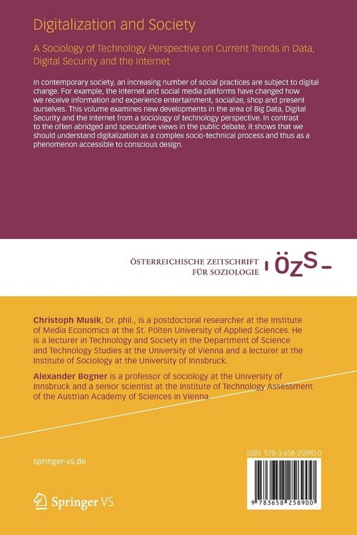 Produktbild: Digitalization and Society