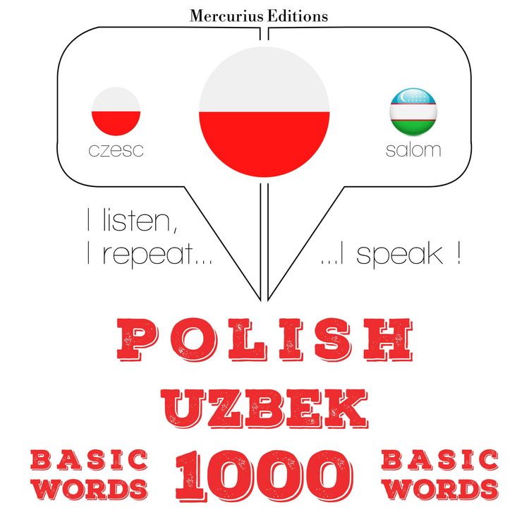 Produktbild: Polski - uzbeckie: 1000 podstawowych sł&oacute;w