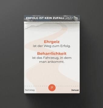 Produktbild: Abrei&szlig;kalender 2027 - Erfolg ist kein Zufall