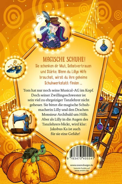 Produktbild: Lillys magische Schuhe, Band 4 - Der tanzende Drache