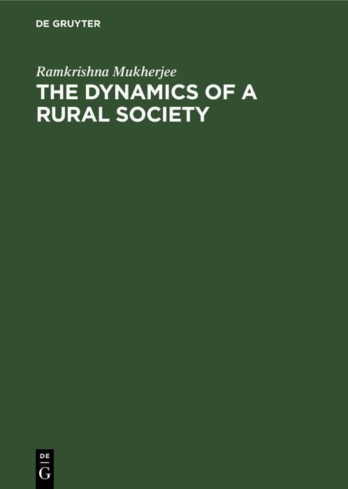 Produktbild: The Dynamics of a Rural Society