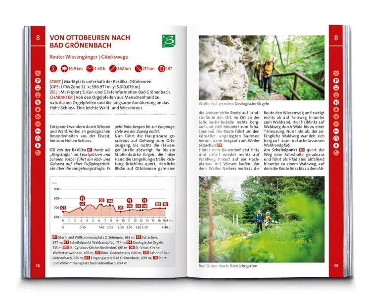 Produktbild: KOMPASS Wanderf&uuml;hrer Wandertrilogie Allg&auml;u, 84 Touren
