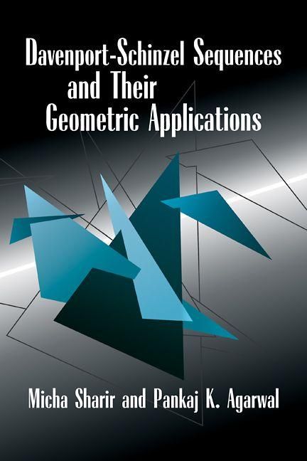 Produktbild: Davenport Schinzel Sequences and Their Geometric Applications