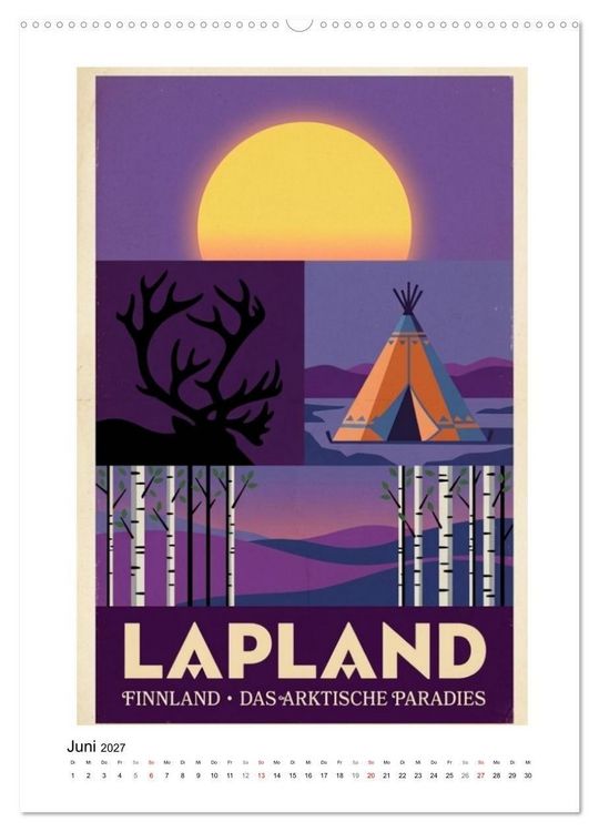 Produktbild: Sehnsucht Skandinavien &ndash; Die Mid-Century Collection (Wandkalender 2027 DIN A2 hoch), CALVENDO Monatskalender