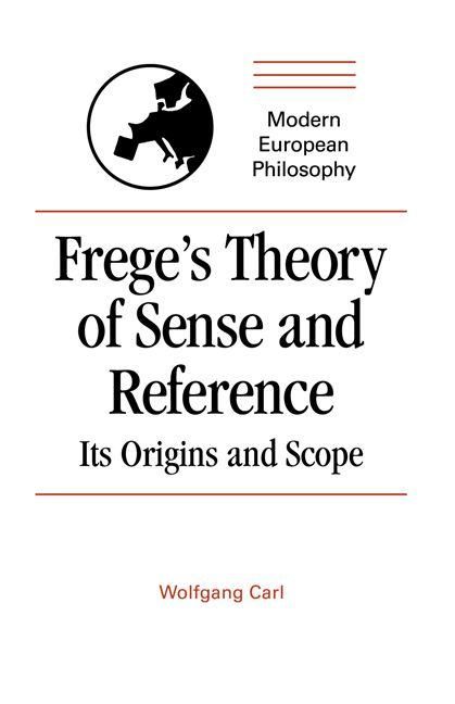 Produktbild: Frege's Theory of Sense and Reference