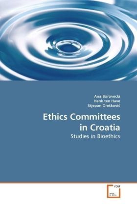 Produktbild: Borovecki, A: Ethics Committees in Croatia
