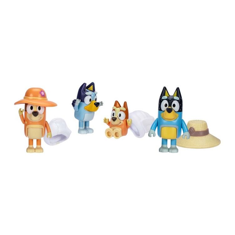 Produktbild: Moose: BLUEY 4-Pack - Familie Heeler auf Reisen