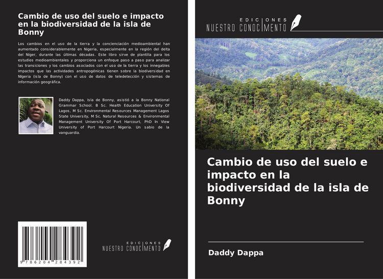 Produktbild: Cambio de uso del suelo e impacto en la biodiversidad de la isla de Bonny